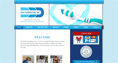 Desktop Screenshot of dddfoundation.org