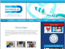 Tablet Screenshot of dddfoundation.org